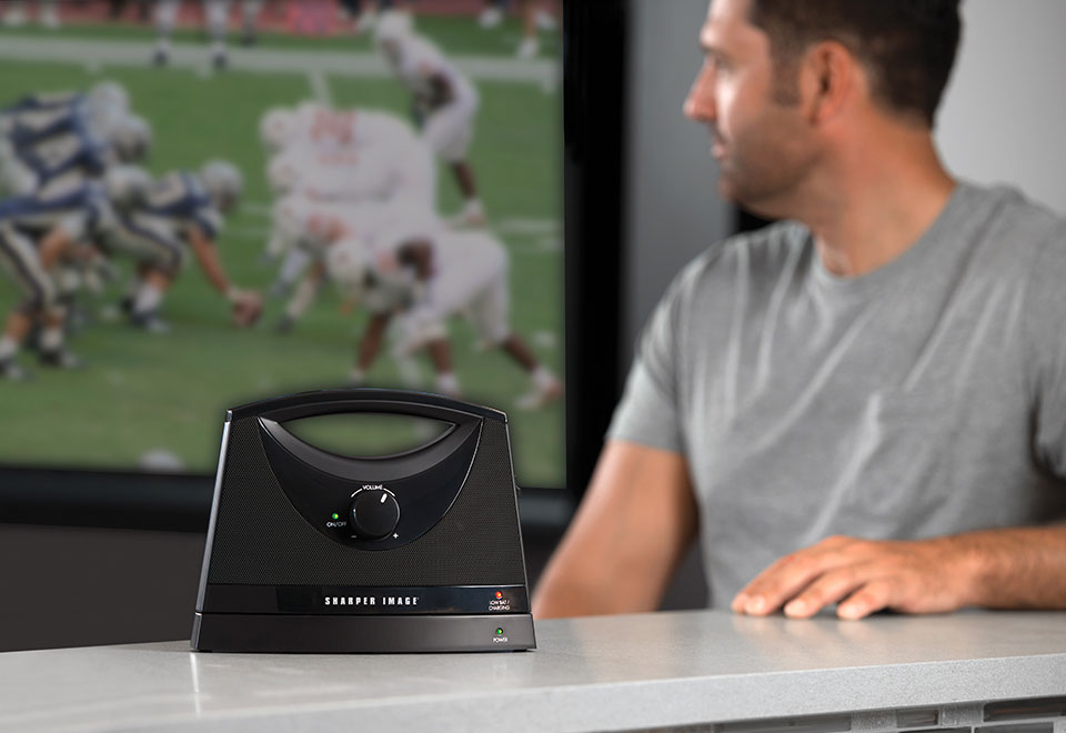Wireless TV Speaker Sharper Image