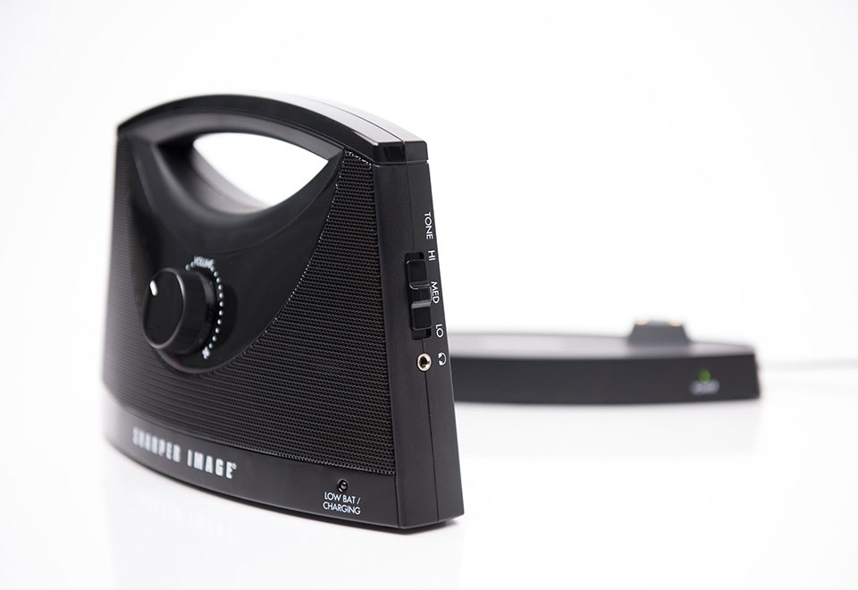 Wireless TV Speaker Sharper Image