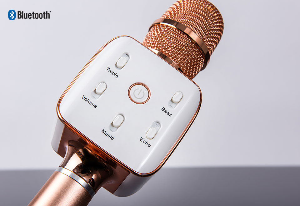 Handheld Wireless Karaoke Microphone Sharper Image