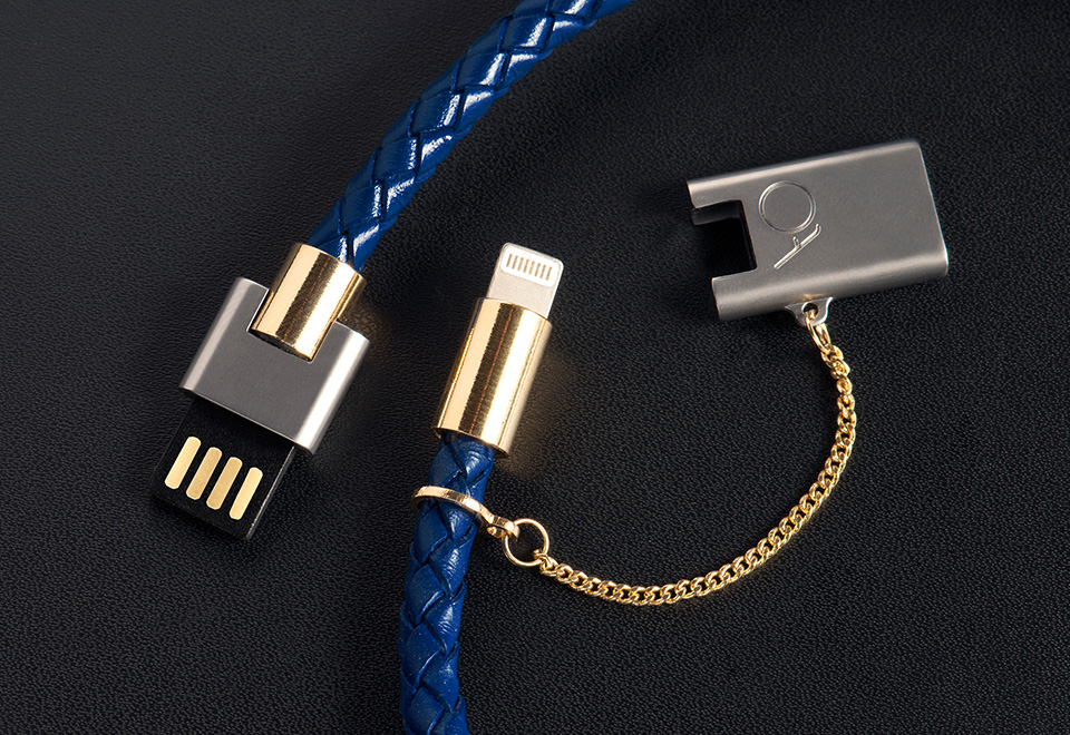 Lightning Cable Bracelet Sharper Image