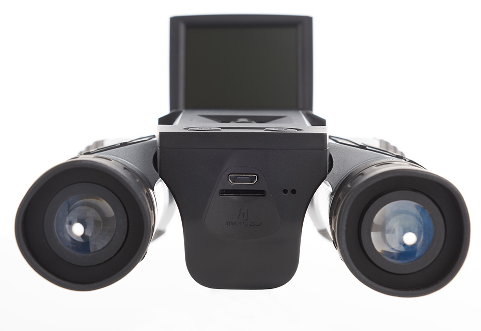 12X Zoom Digital Camera Binoculars Sharper Image