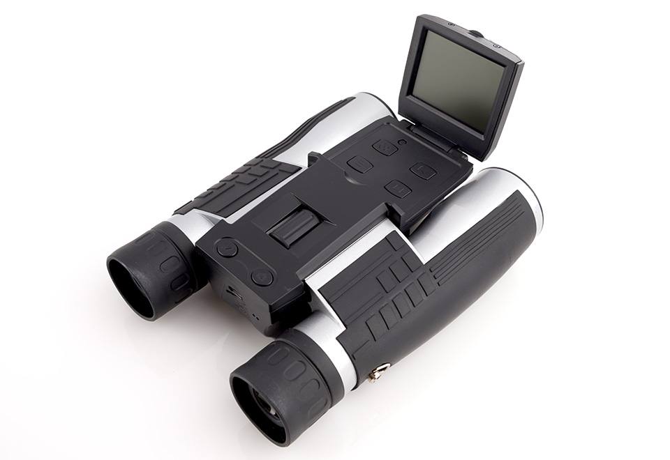 12X Zoom Digital Camera Binoculars Sharper Image