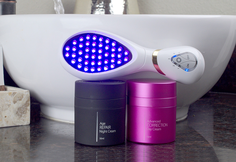 Portable Professional AntiAging Light Therapy System Sharper Image