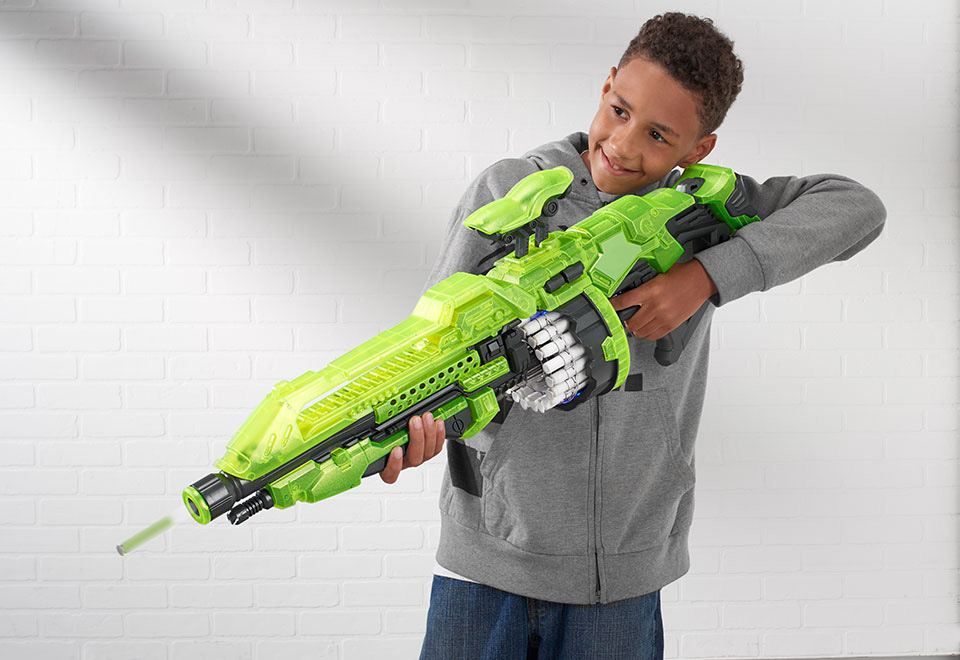 GlowInTheDark Dart Blaster Sharper Image