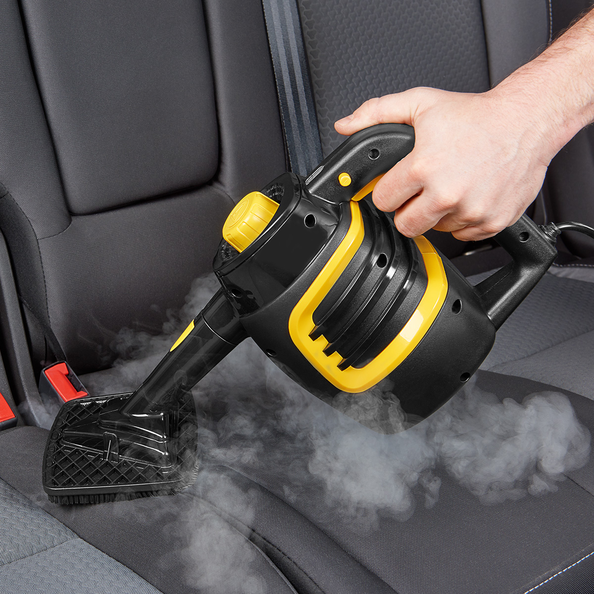 Auto Detailing Handheld Steam Cleaner Sharper Image