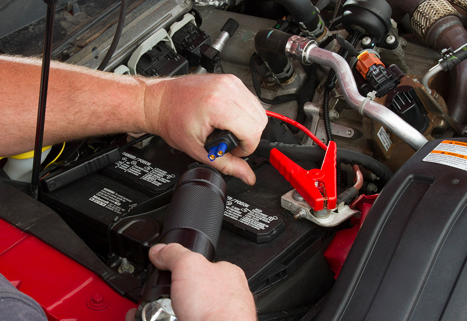 Jump Starter Emergency Auto Tool Sharper Image