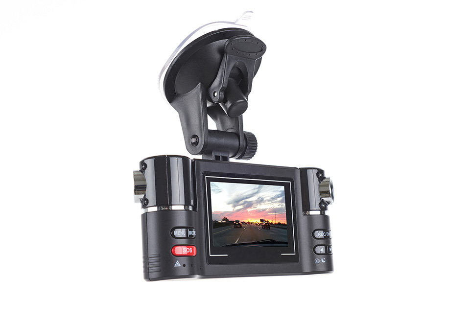 Dual Recording Windshield Camera Sharper Image