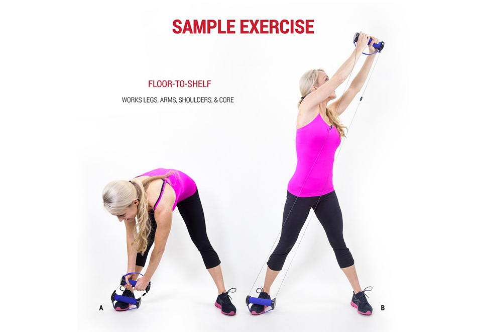 Portable Resistance Band Workout System Sharper Image