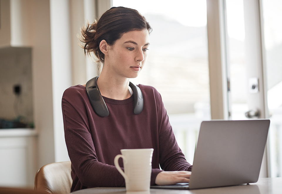 Bose® SoundWear Companion Wearable Speaker Sharper Image