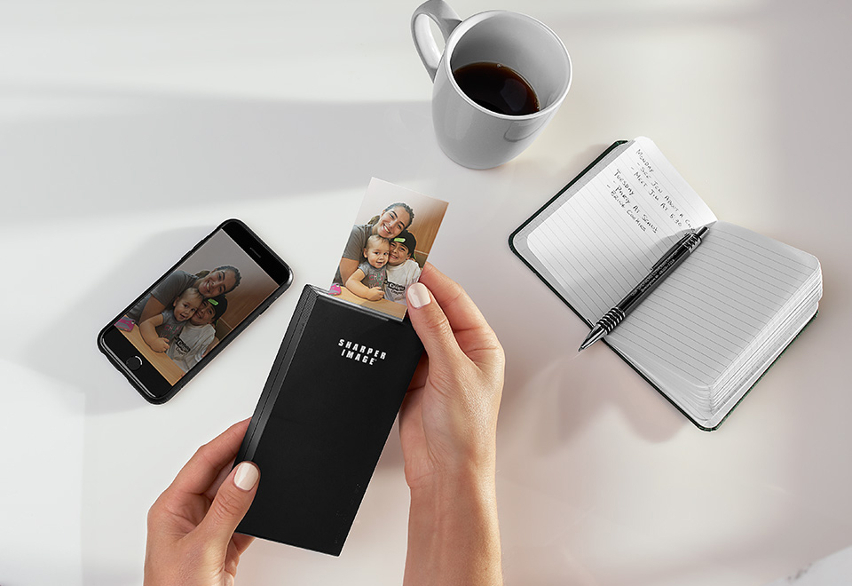 Portable Smartphone Printer Sharper Image