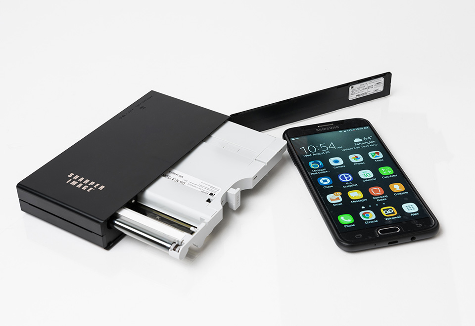 Portable Smartphone Printer Sharper Image