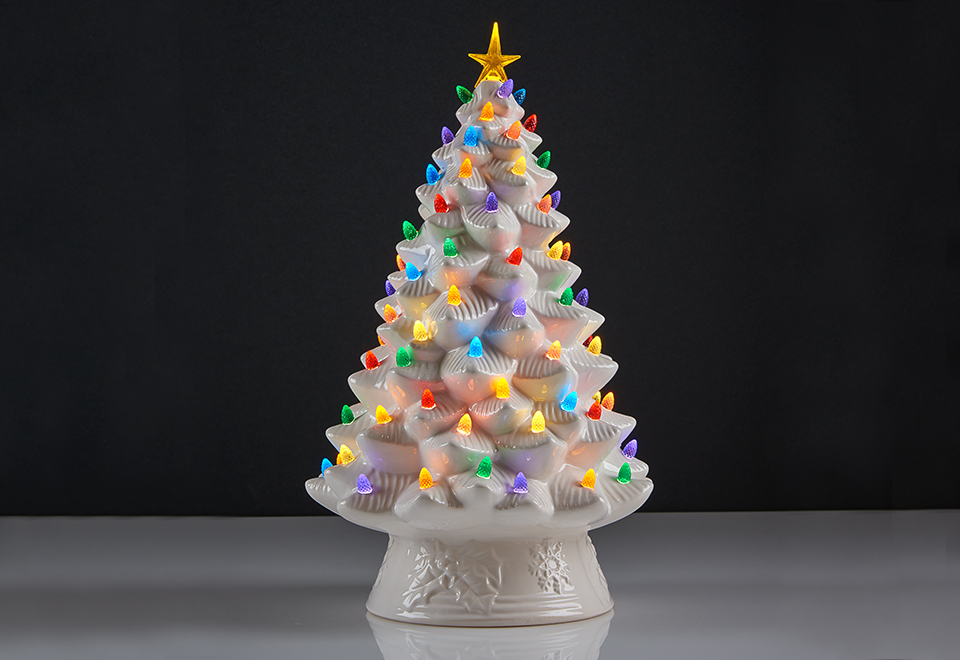 Nostalgic Christmas Tree Sharper Image