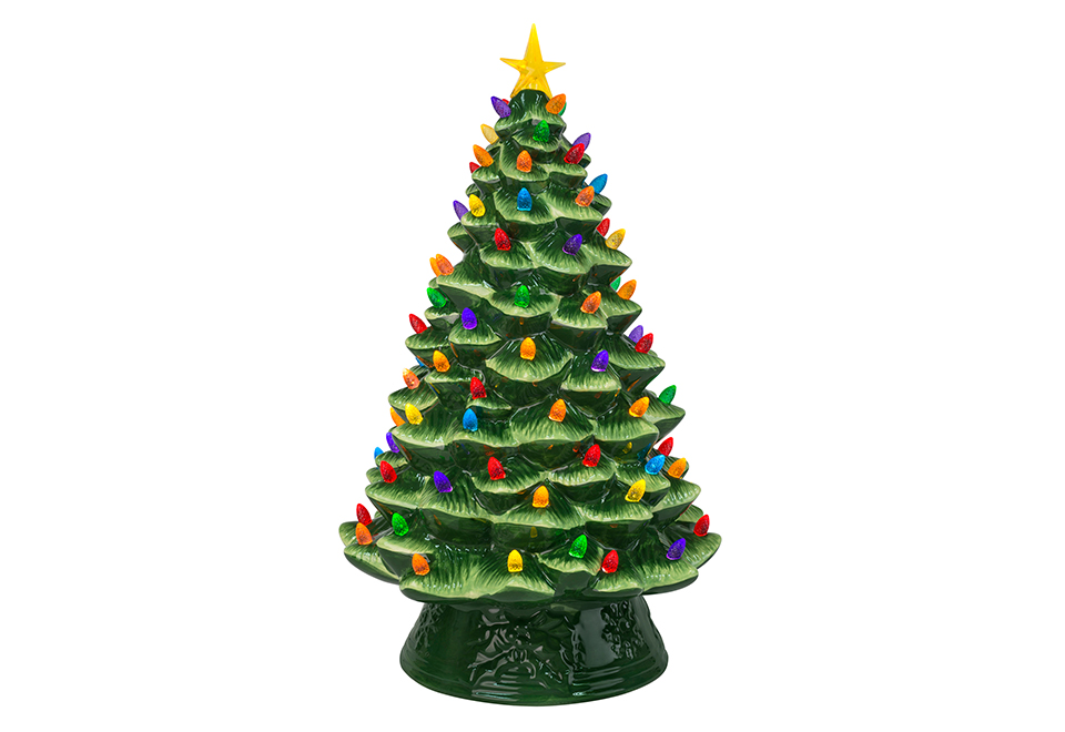 Nostalgic Christmas Tree Sharper Image