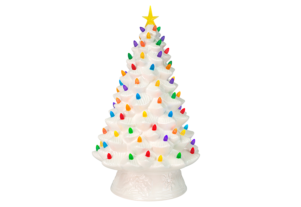 Nostalgic Christmas Tree Sharper Image