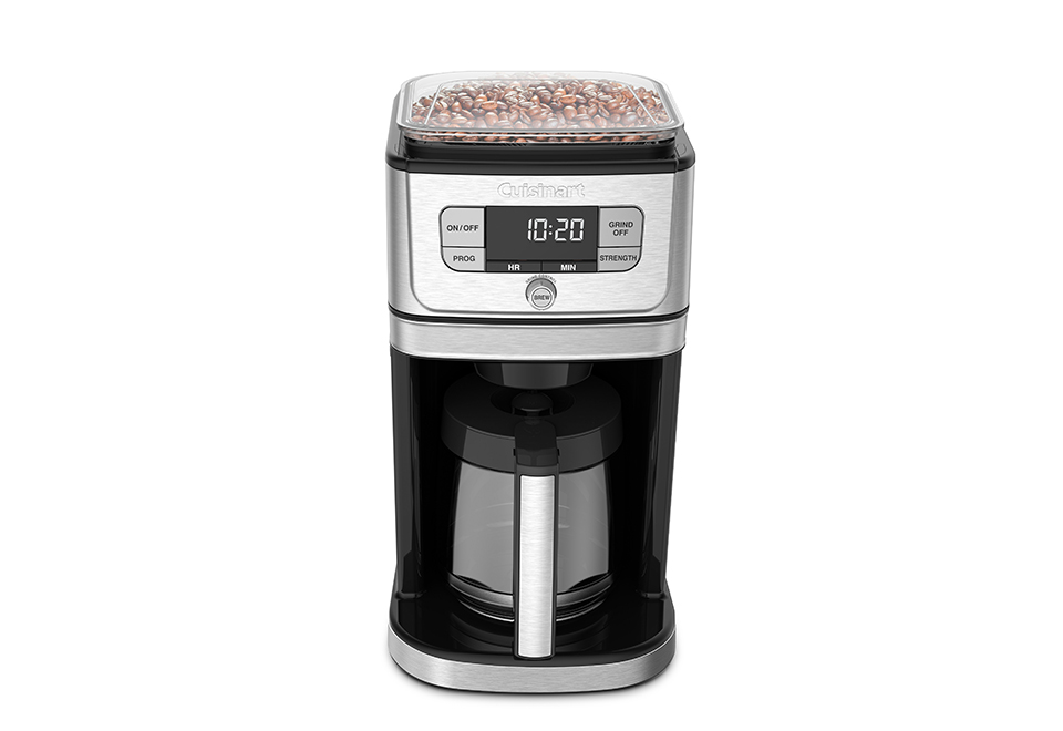 CuisinartÂ® Burr Grind & Brew 12-Cup Coffeemaker @ Sharper Image