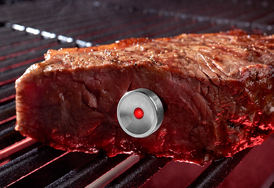 Intelligent Steak Thermometer Sharper Image