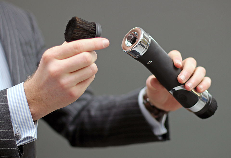 Executive Portable Shoe Polisher Sharper Image