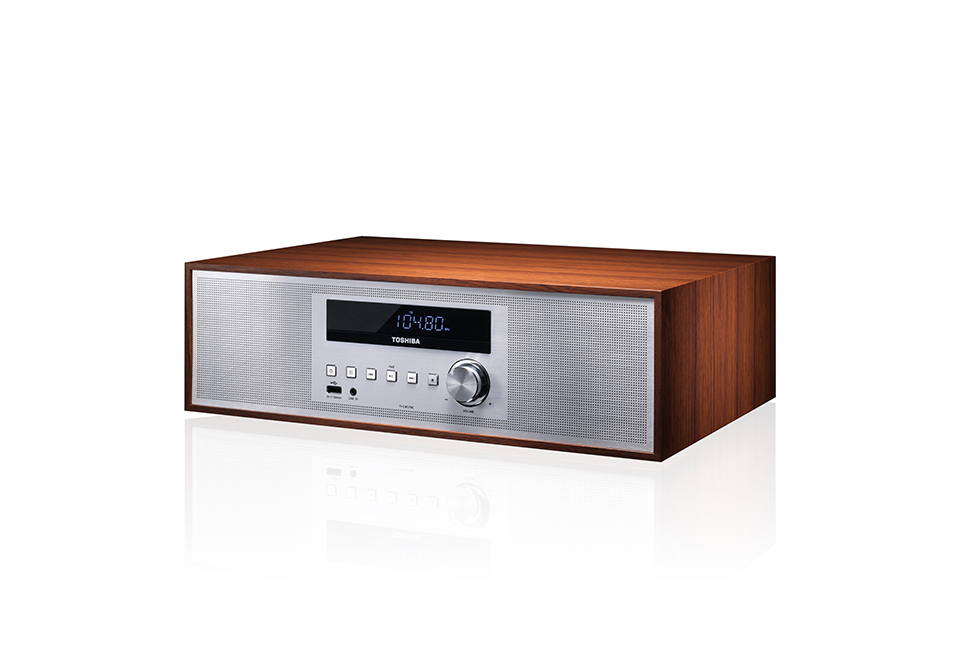 Toshiba® TY-CWU700 All-in-One Vintage Bluetooth Component System