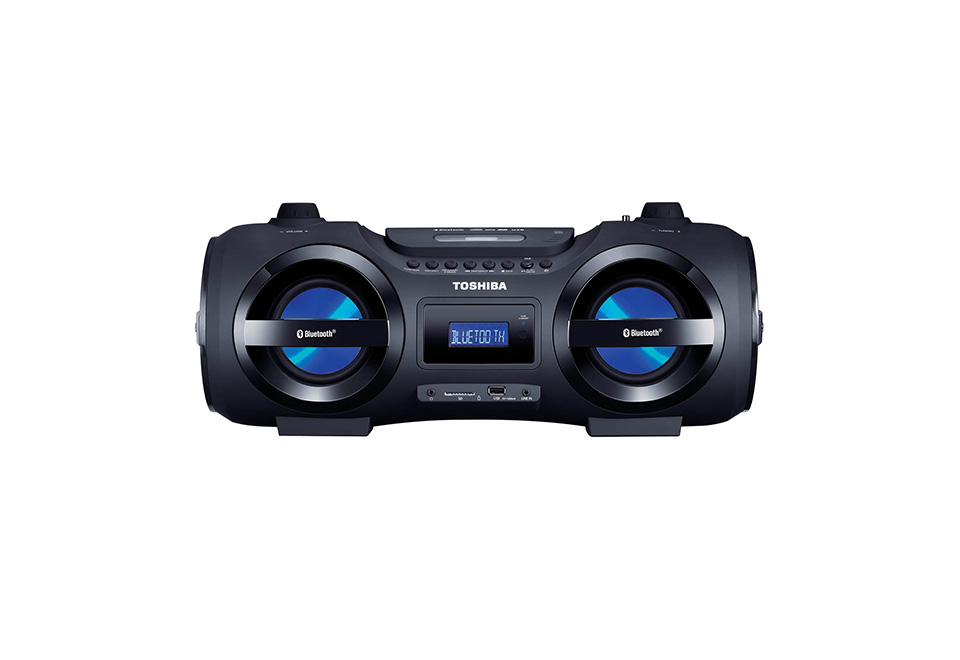 Toshiba® TY CWU500 Wireless Bluetooth Boombox Speaker Sharper Image