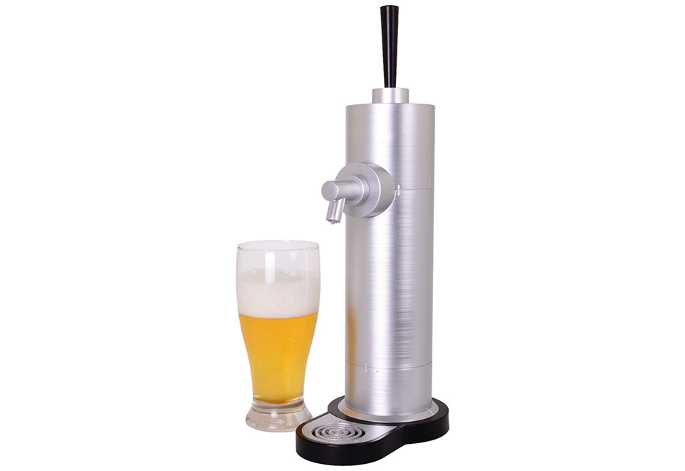 Canned Beer Draft System Sharper Image