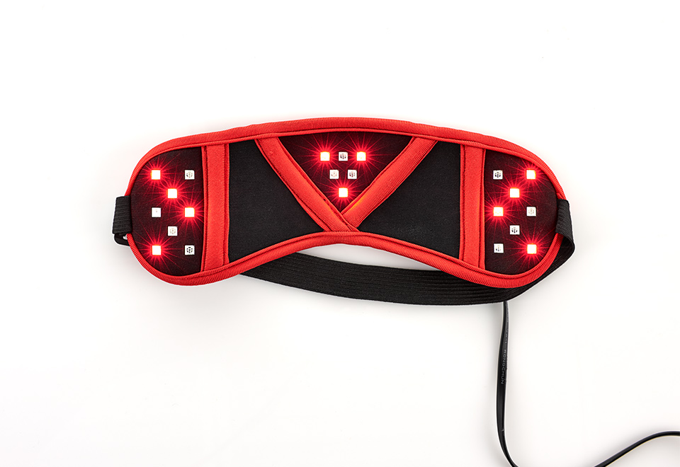 Headache Relieving Light Therapy Eye Mask Sharper Image 206882 Z3