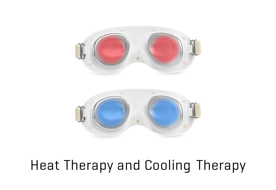 Heating and Cooling Eye Therapy Mask Sharper Image