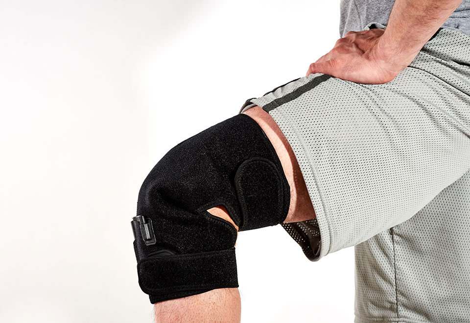 Cordless Knee Heat Therapy Wrap Sharper Image