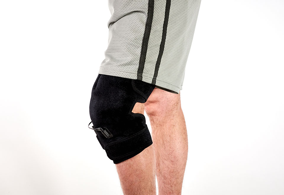 Cordless Knee Heat Therapy Wrap Sharper Image