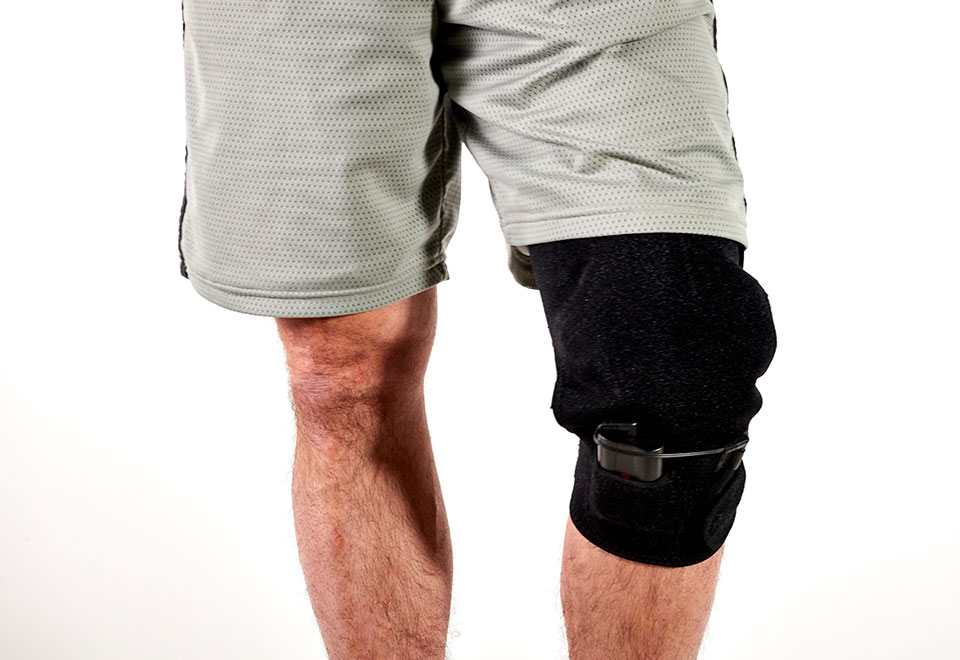 Cordless Knee Heat Therapy Wrap Sharper Image
