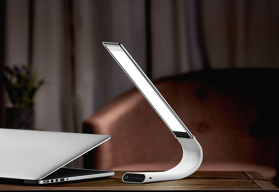 Cordless Eye Strain Reducing MultiFunction Lamp Sharper Image