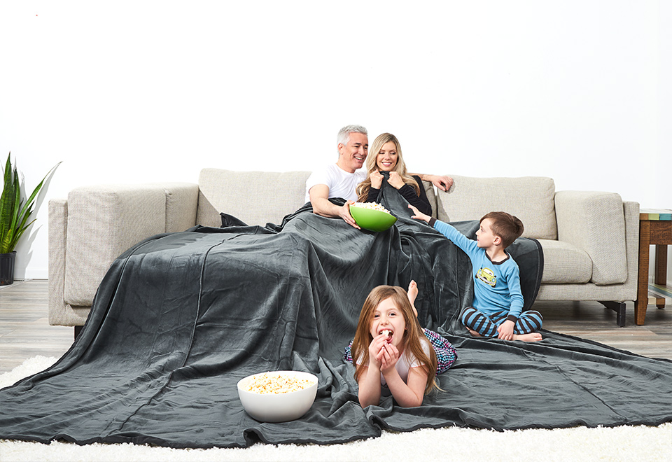 The World’s Largest Blanket Sharper Image