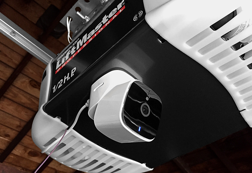 Garage Security Camera and Controller Sharper Image