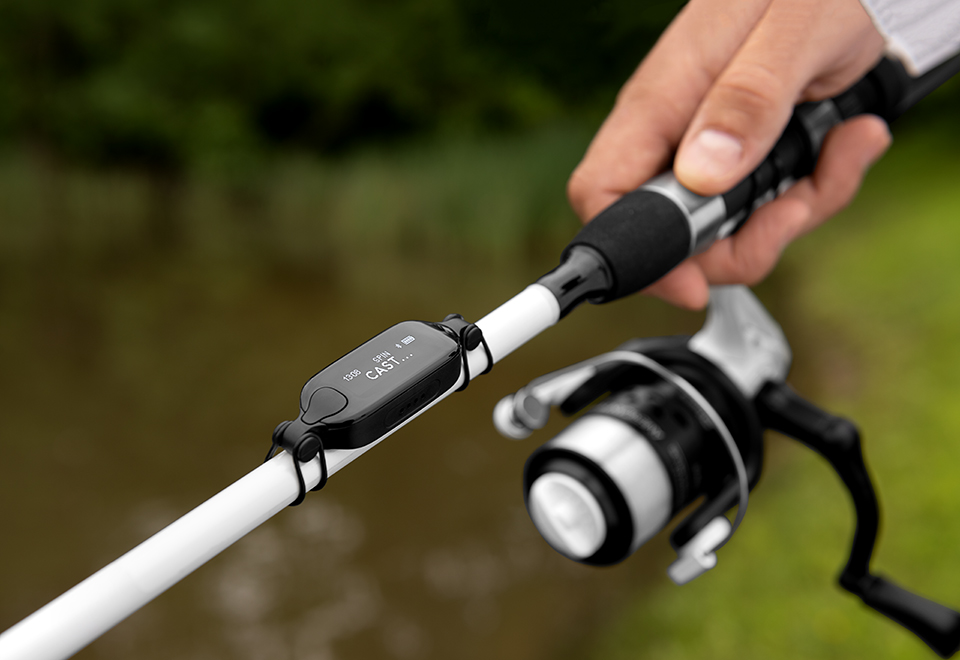 Smart Fishing Rod Sensor Sharper Image