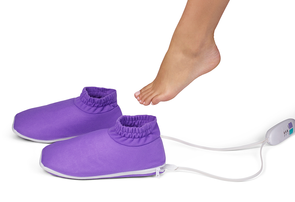 Therapeutic Heated Booties Sharper Image