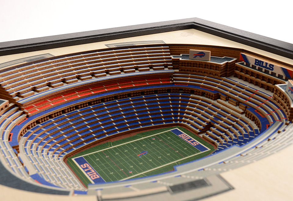 NFL 3D Stadium Wall Art Sharper Image