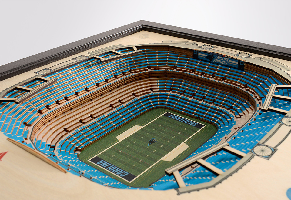 NFL 3D Stadium Wall Art Sharper Image