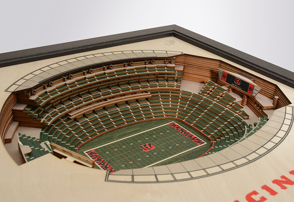 NFL 3D Stadium Wall Art Sharper Image