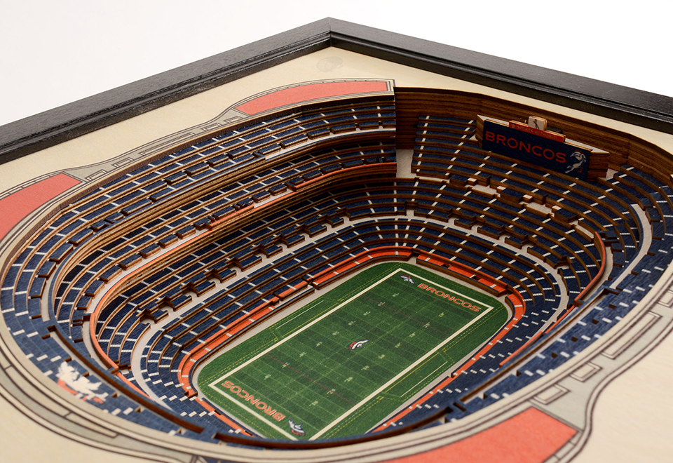 NFL 3D Stadium Wall Art Sharper Image
