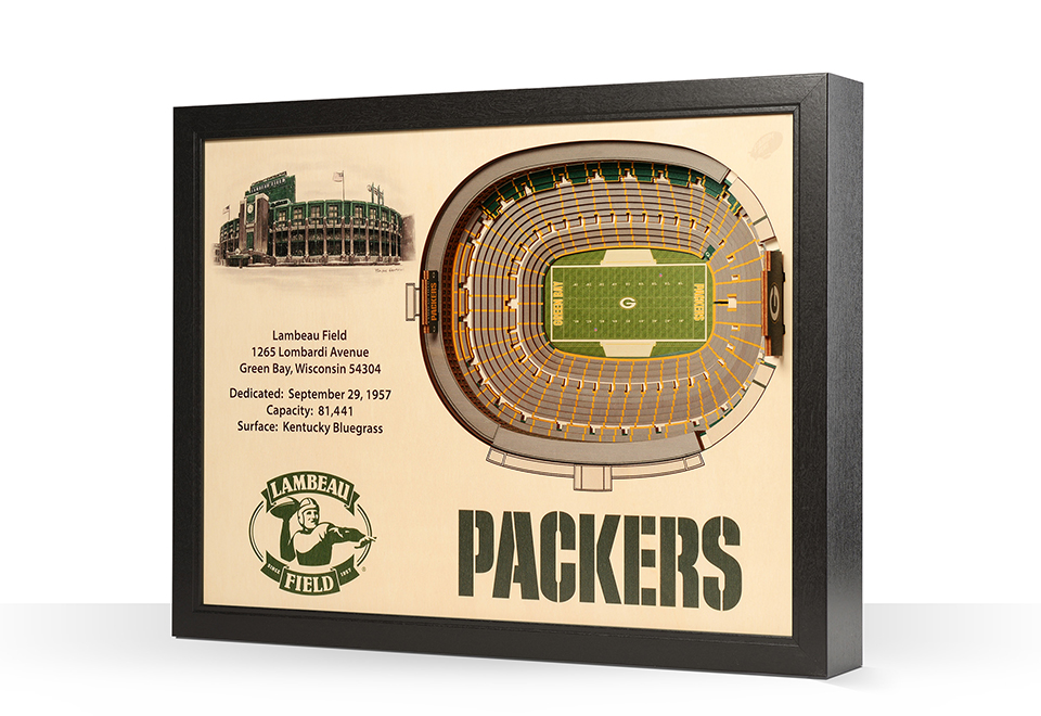 NFL 3D Stadium Wall Art Sharper Image