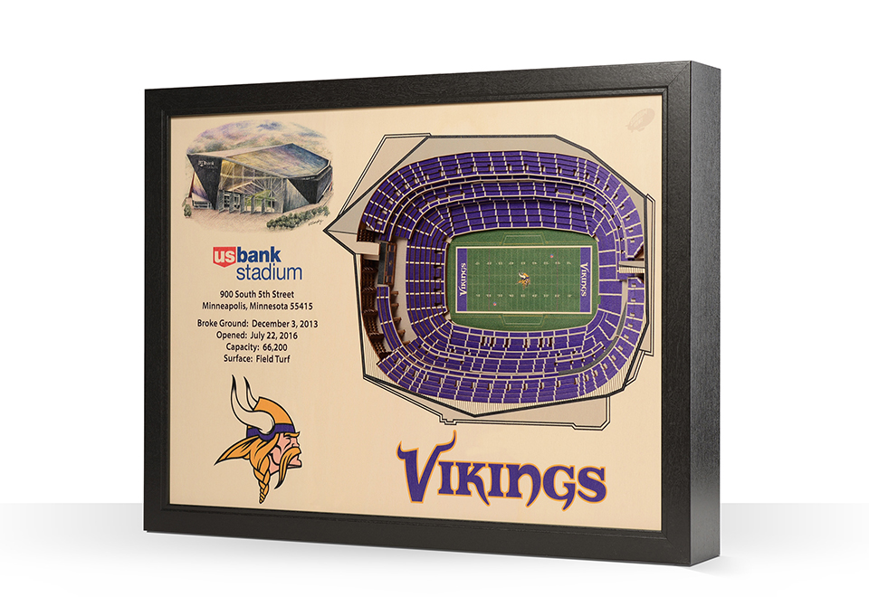 NFL 3D Stadium Wall Art Sharper Image