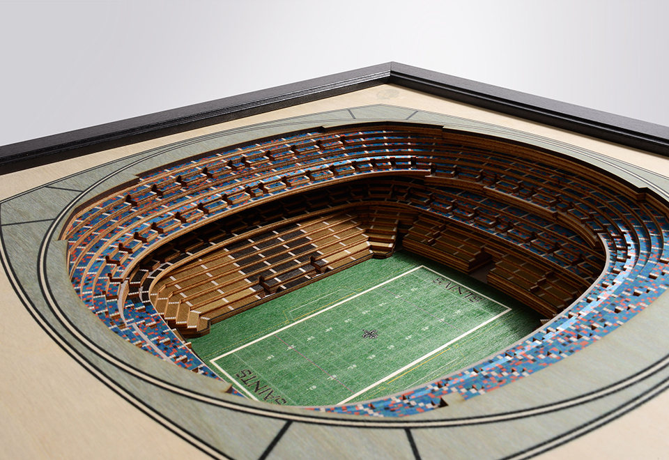 NFL 3D Stadium Wall Art Sharper Image