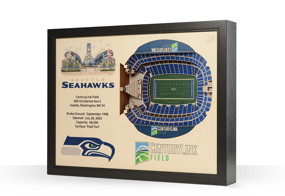 NFL 3D Stadium Wall Art Sharper Image
