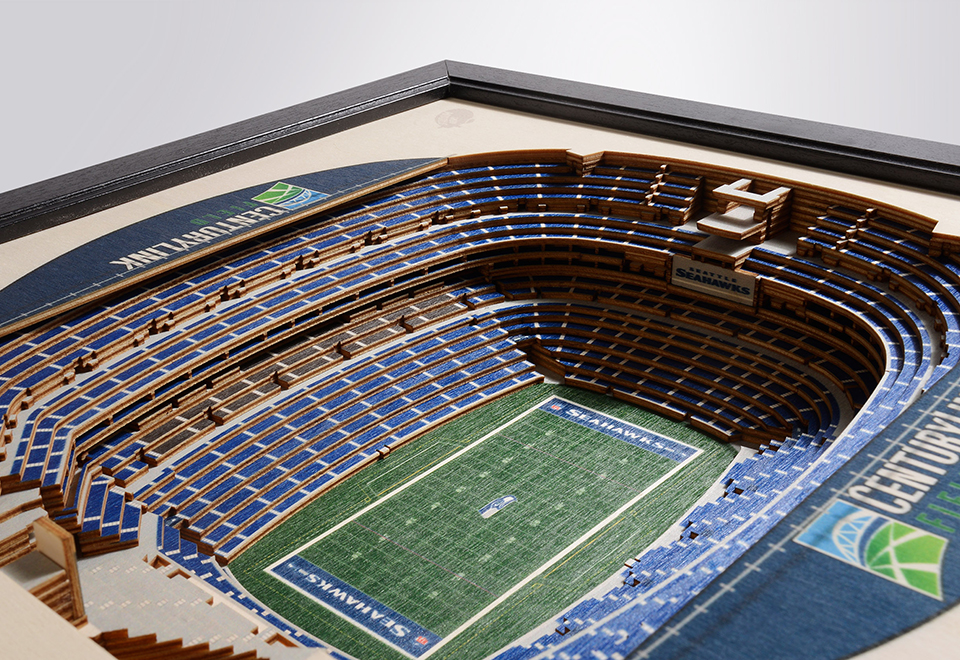 NFL 3D Stadium Wall Art Sharper Image