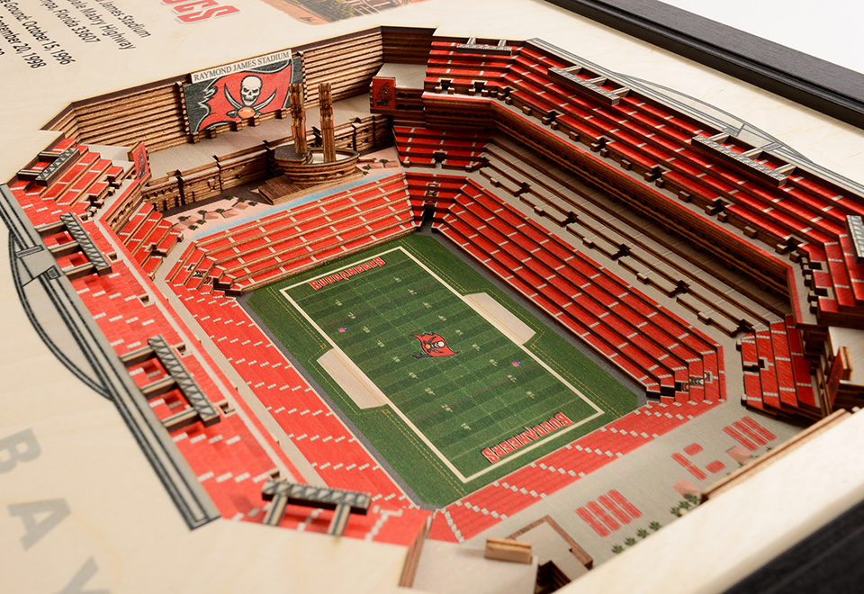 NFL 3D Stadium Wall Art Sharper Image