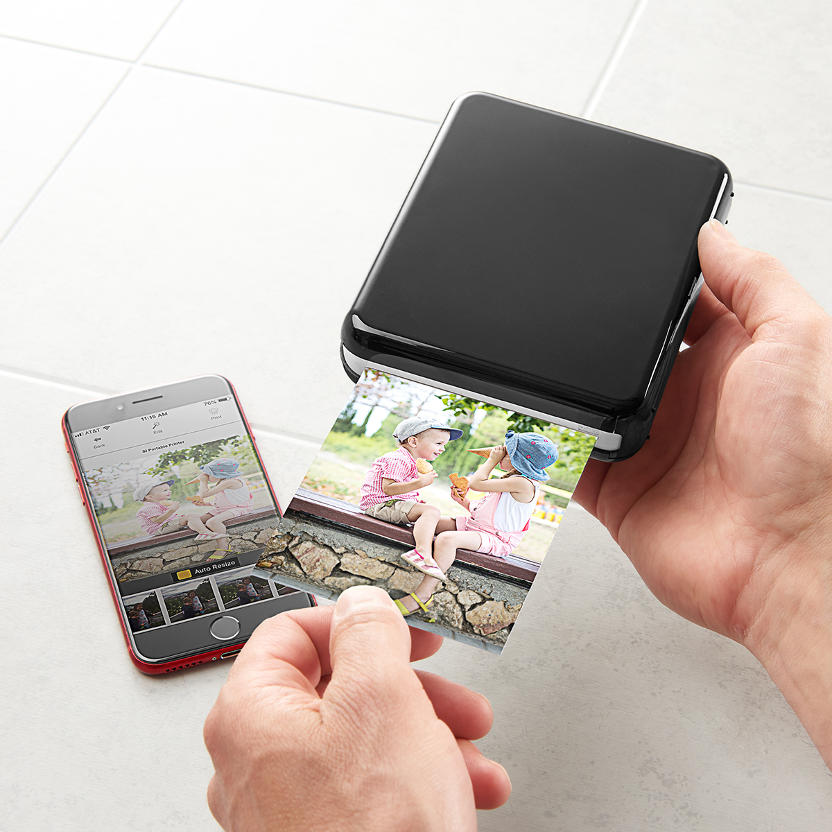Portable Photo Printer Sharper Image