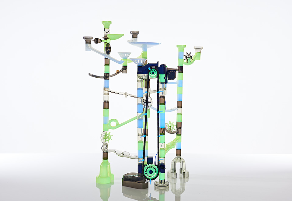 GlowInTheDark Electronic Marble Run Sharper Image