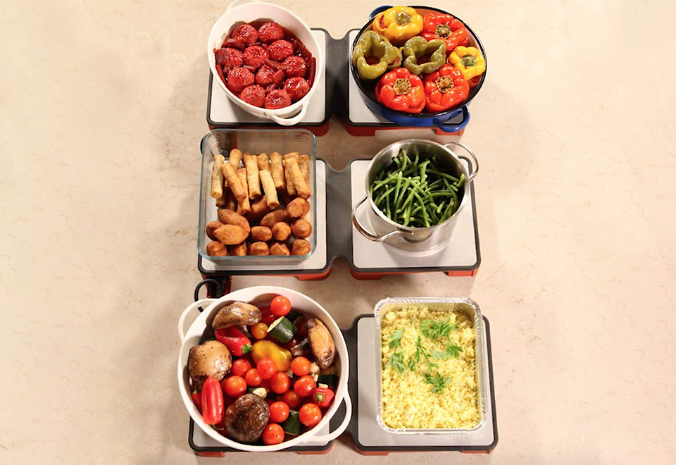 Foldable Warming Tray Sharper Image