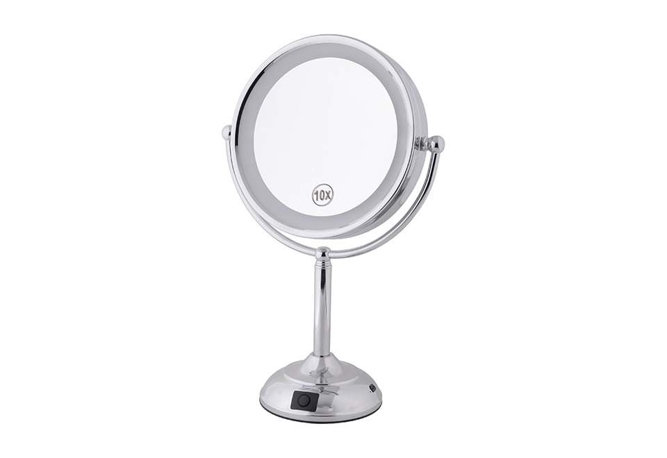 10x Plus 1x Lighted Vanity Mirror Sharper Image
