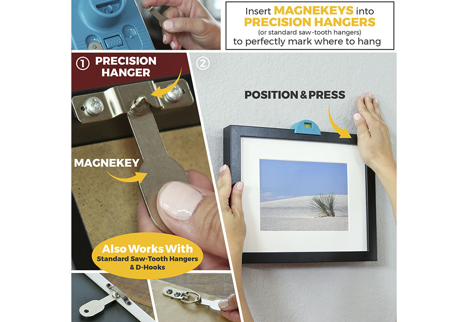 Easiest Picture Hanging and Leveling Tool Sharper Image